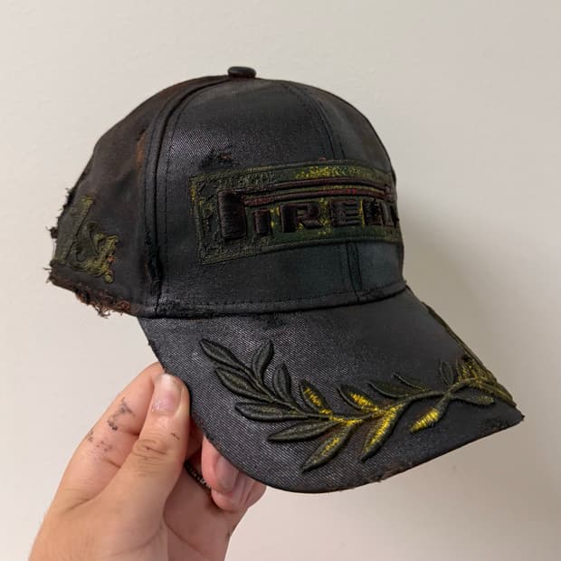 [VTG CUSTOM] Distress coating wax cap