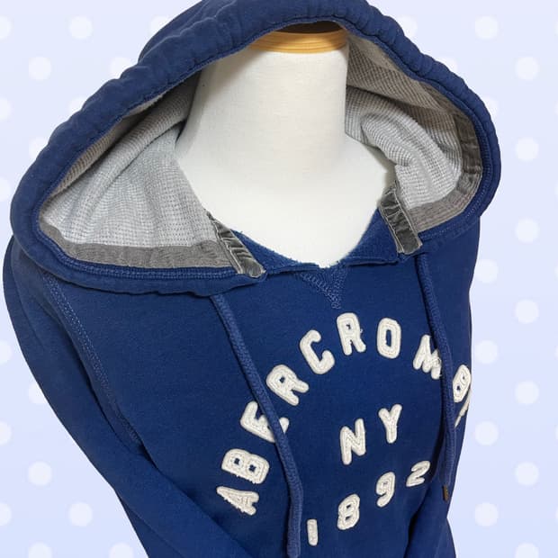 빈티지 아베크롬비 블루 후드티(s)