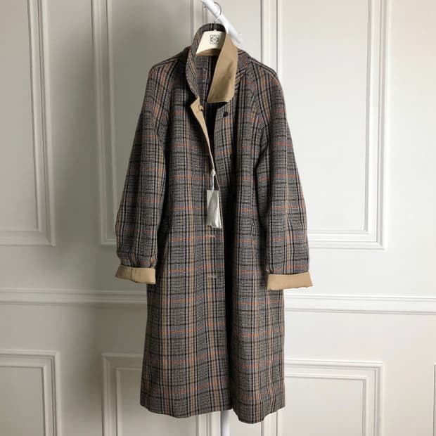 마르지엘라 양면 울 코트