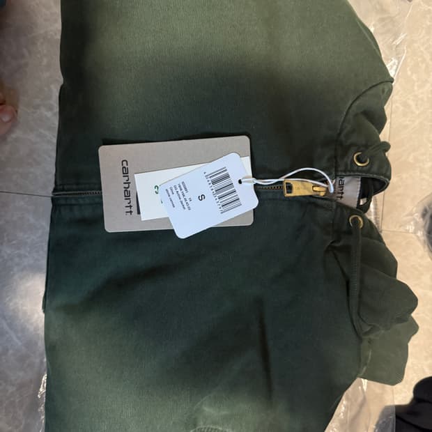 S사이즈 칼하트WIP OG 액티브 자켓 올리브