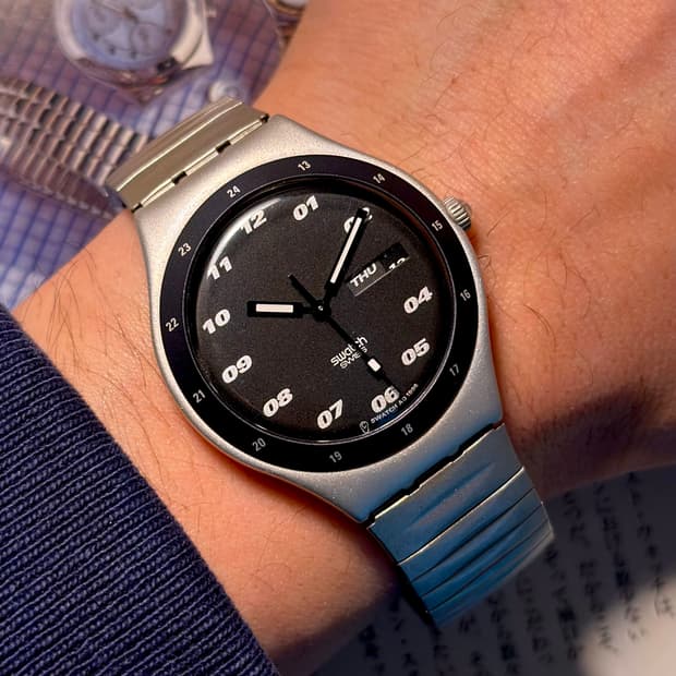 96년판) 빈티지 스와치 아이러니 익스팬션 스트랩 