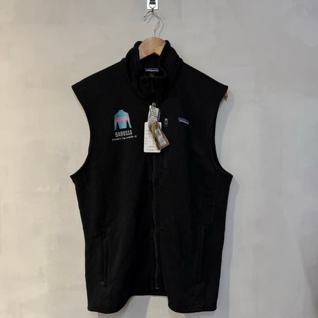 파타고니아 블랙 플리스 조끼(새상품)