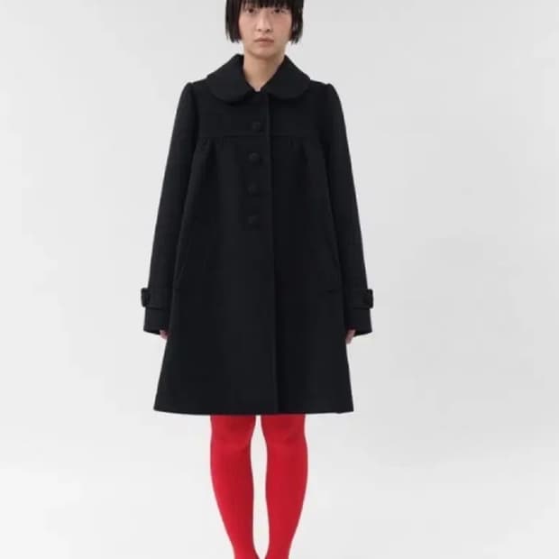 bocbok 복복 걸 코트 블랙 