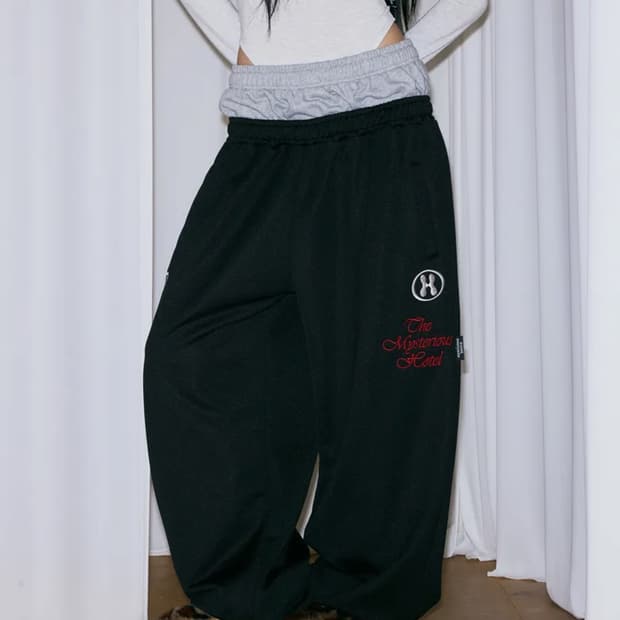 더미스테리어스호텔 레이어드 팬츠 