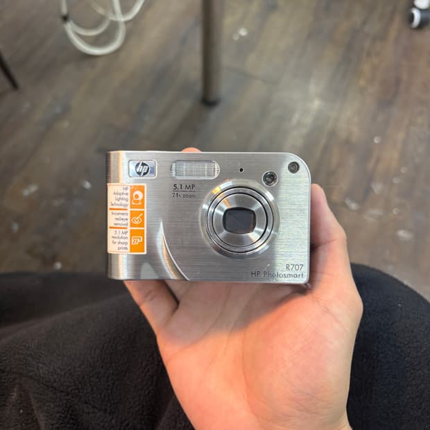 Hp 포토스마트 r707 디지털카메라
