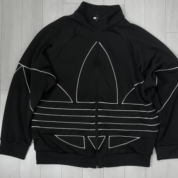 아디다스 빅 트레포일 폴리 트랙탑 GE0810