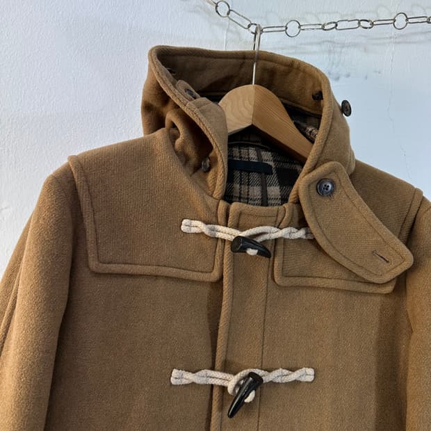 95-100 유니클로 베이지 떡볶이 더플코트