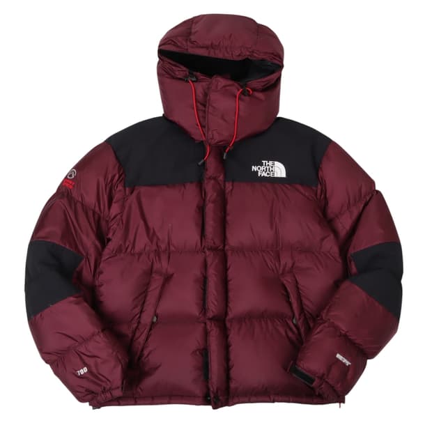 노스페이스 700 윈드스토퍼 발토프 버건디 패딩 다운자켓