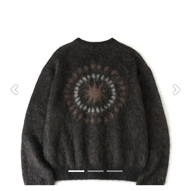 해칭룸 하나비 모헤어 가디건