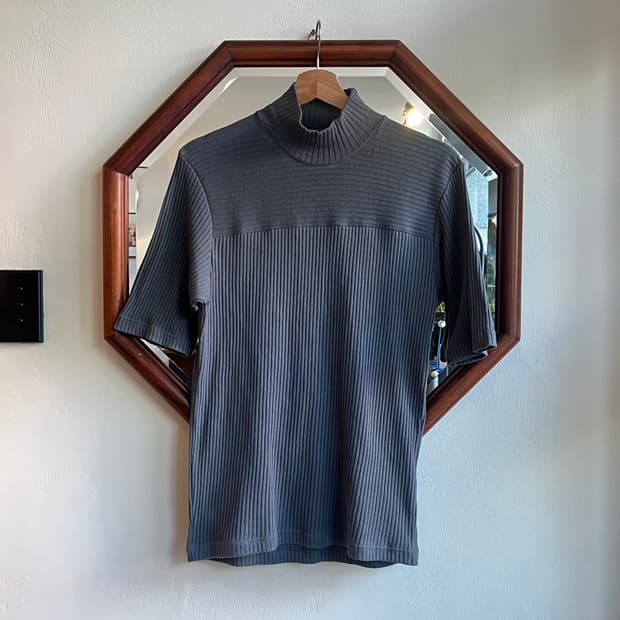 Agnes.B Homme Mock Neck T-shirt