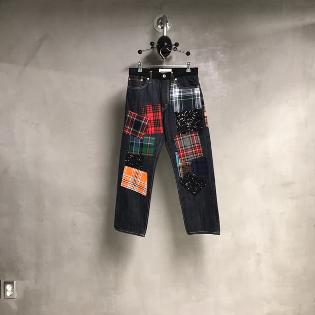 준야와타나베 패치워크 데님 팬츠 XS(W)