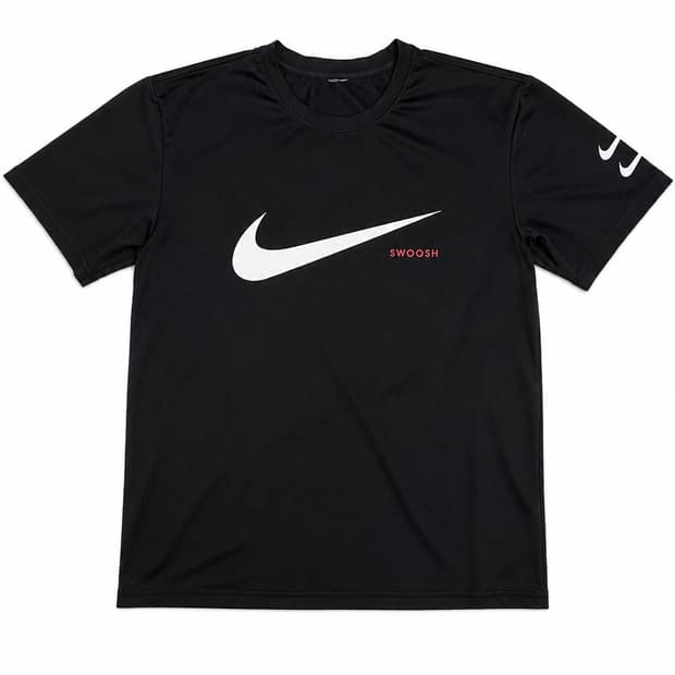 나이키 스우시 기능성 반팔 (실측 L)
