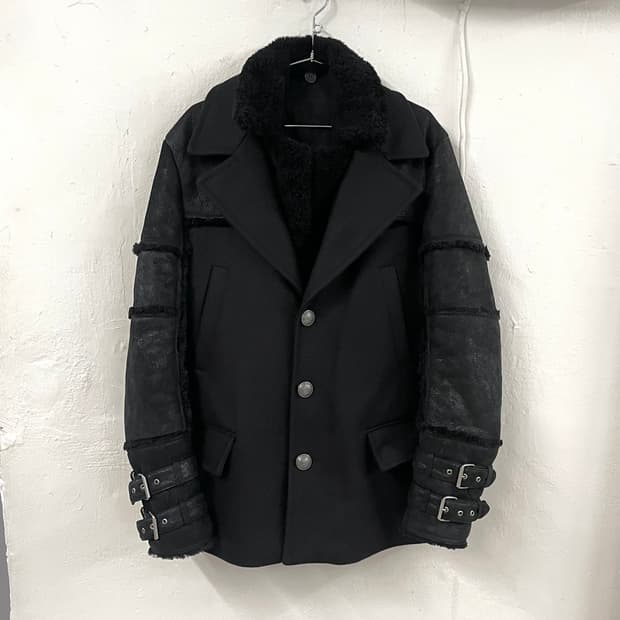 발망 2018FW 올리비에 루스테인 램스 무스탕 자켓