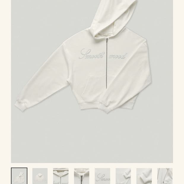 스무드무드 후드집업 (택포)