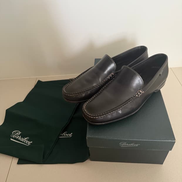 파라부트 plain loafer 로퍼 사이즈 uk8