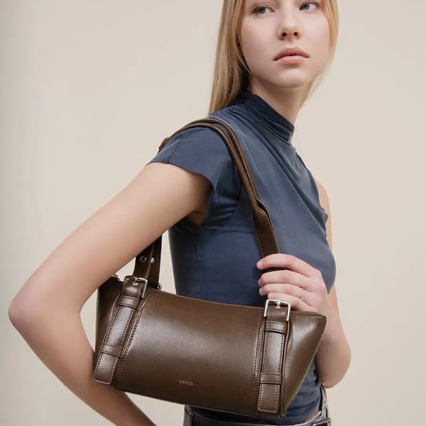 스탠드오일 보트백 brown (거의 새 상품)