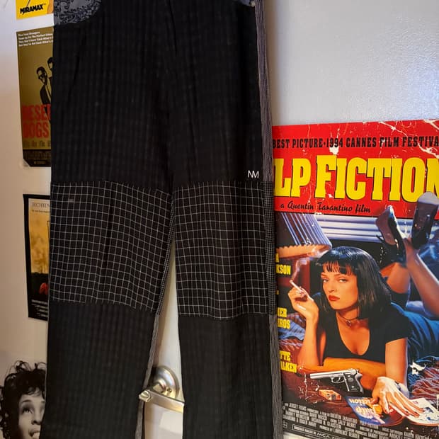 노매뉴얼 멀티 패턴 팬츠