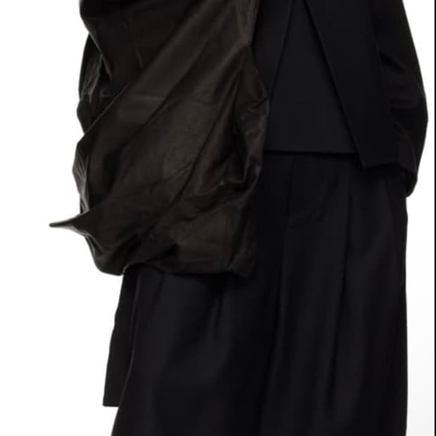 [48] 펫트리코 와이드 팬츠 블랙