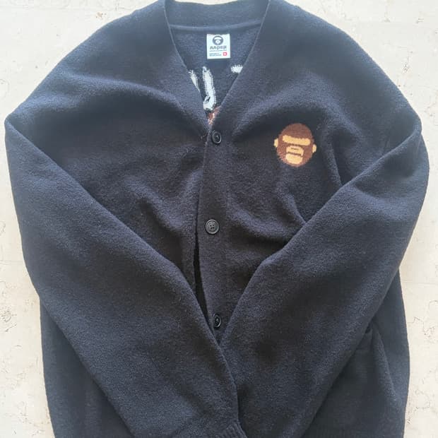 베이프 에이프 가디건 