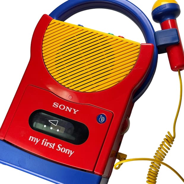 80‘s Sony 'My First Sony' 카세트 플레이어