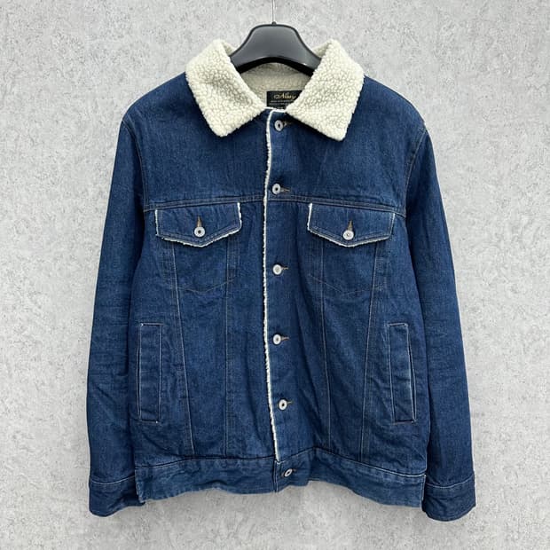 95 남자 셰르파 데님 청자켓