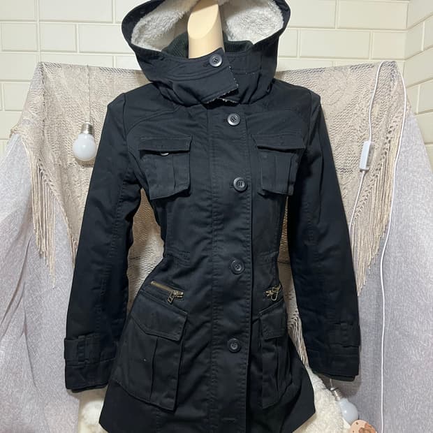 펑크 락시크 긱시크 y2k 갸루 하이넥 자켓