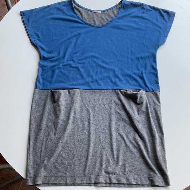 빔즈  BEAMS heart 셔츠(상의~원피스 사이 기장)