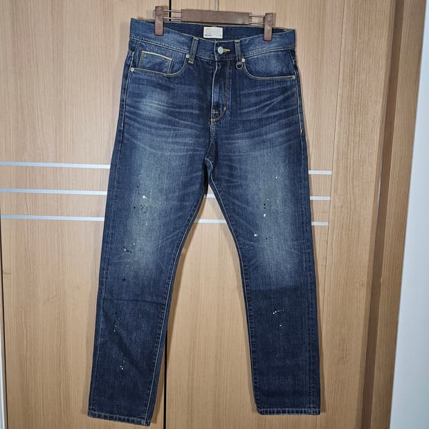 에스피오나지 페인팅 셀비지 데님팬츠/30-32