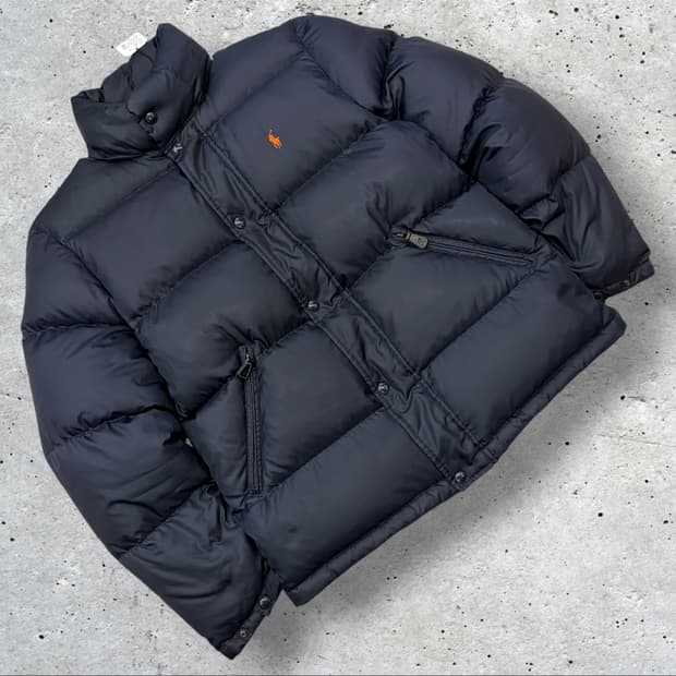 [M] 폴로 랄프로렌 네이비 다운 패딩 점퍼 B342