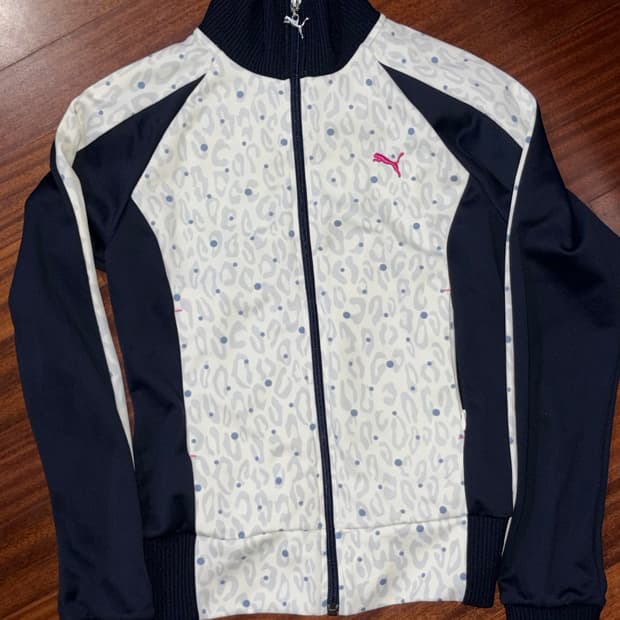 퓨마 빈티지 집업 져지 아디다스 나이키 일본빈티지 아노깔 희귀 하늘색