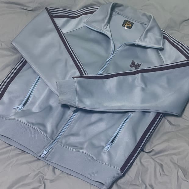 니들스 트랙자켓 폴리 스무스 삭스 블루