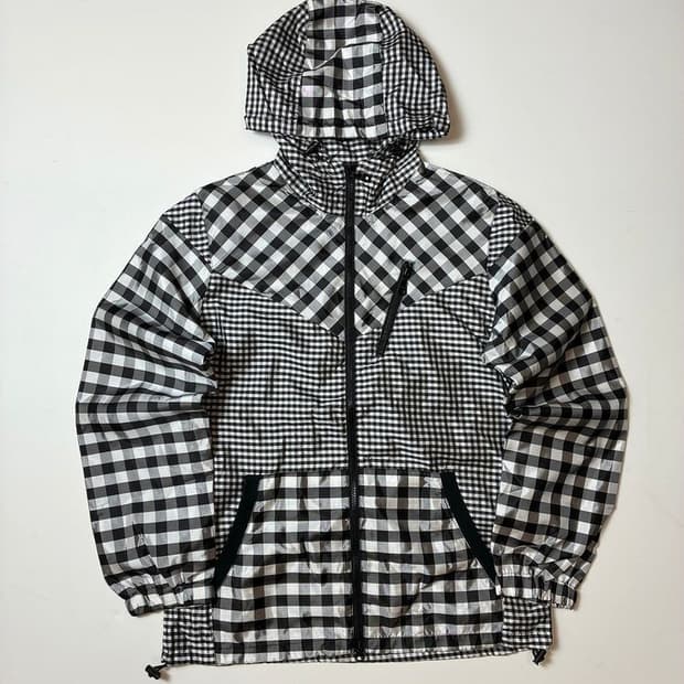 식스스타 SIXSTAR 00's 재팬 체크 후디 자켓 PN8943