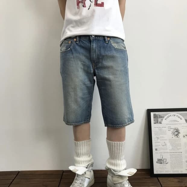 Levi's 502 Faded Bermuda Shorts