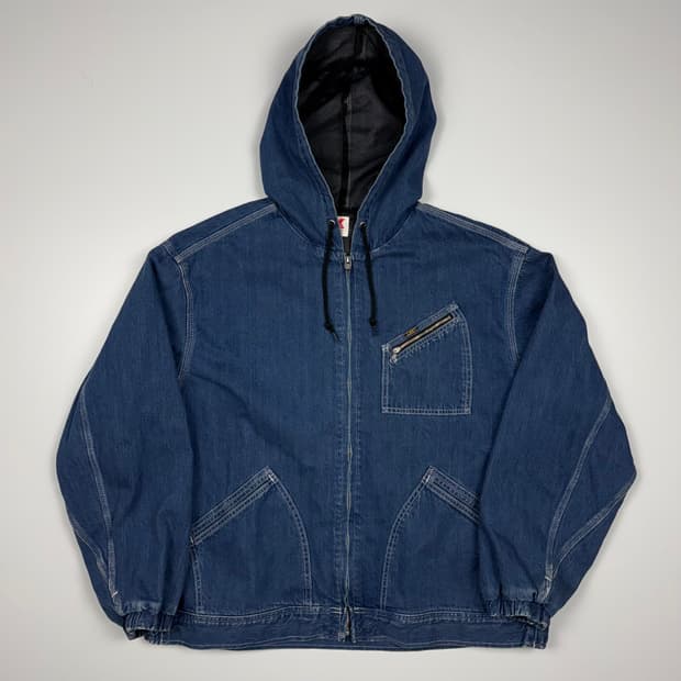 (110) 리 재팬 91B 데님 후드 자켓