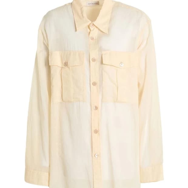 [BTS 뷔님 착용] 드리스 반 노튼 25ss 크라우지 시어 셔츠