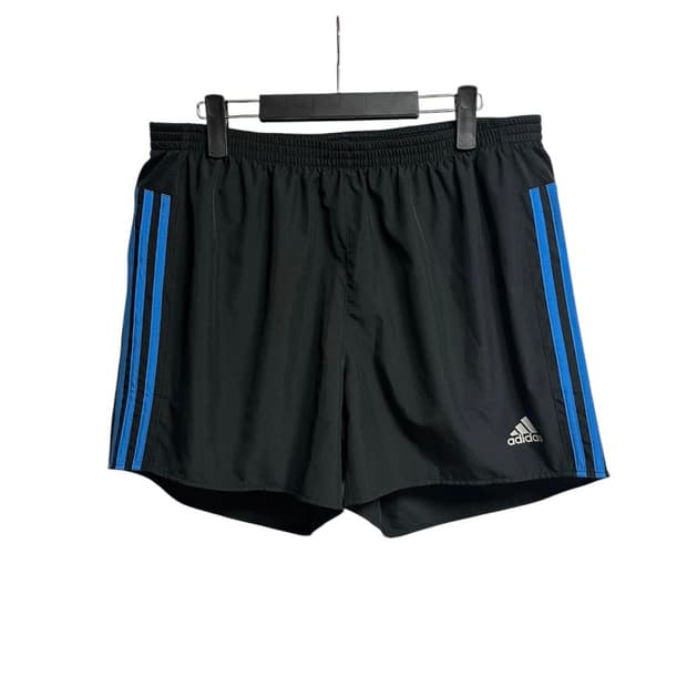 아디다스 남성 트레이닝 쇼츠 반바지 블랙/블루 XL size