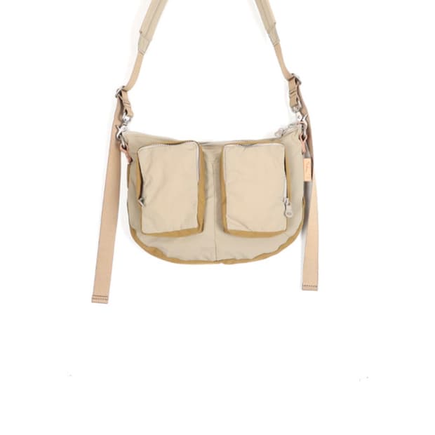 아미아칼바 나일론 바디백 (S) [투톤]