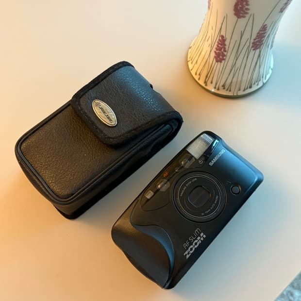 삼성 AF slim zoom 필름 카메라