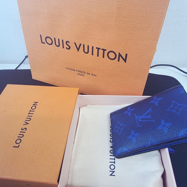 루이비통 오거나이저 카드지갑 코발트블루