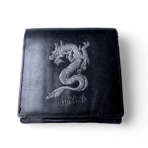 장폴고티에 아카이브 빈티지 드래곤자수 지갑