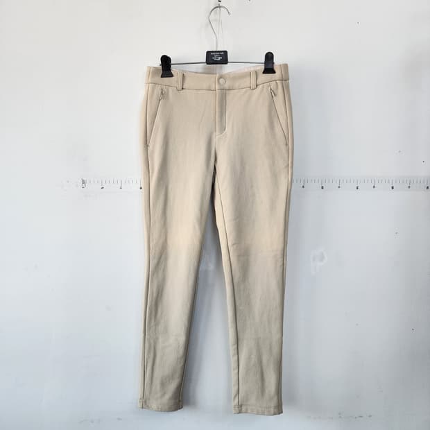 코오롱스포츠 베이지 면바지