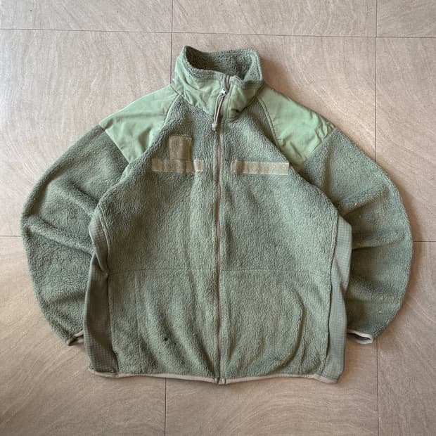 90s L.L.bean 90년대 생산 엘엘빈 블랙 신칠라 플리스 자켓