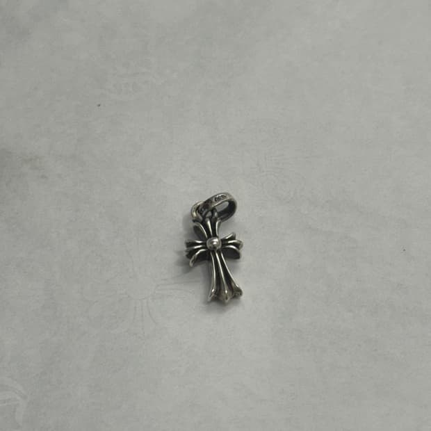 베이비팻크로스목걸이