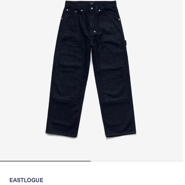 이스트로그 더블니 팬츠