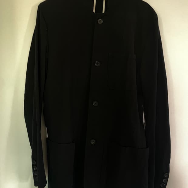 BED J.W. FORD 차이나 카라 린넨 블레이저