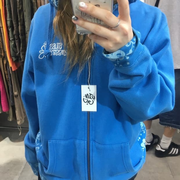 스투시 빈티지 후드집업