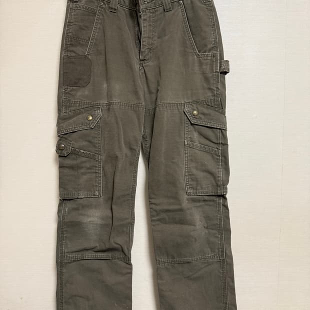 칼하트 카고 Carhartt Olive Cargo Pants