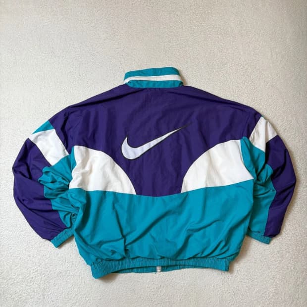 나이키 90s 올드스쿨 빅로고 우븐 자켓 PN6760