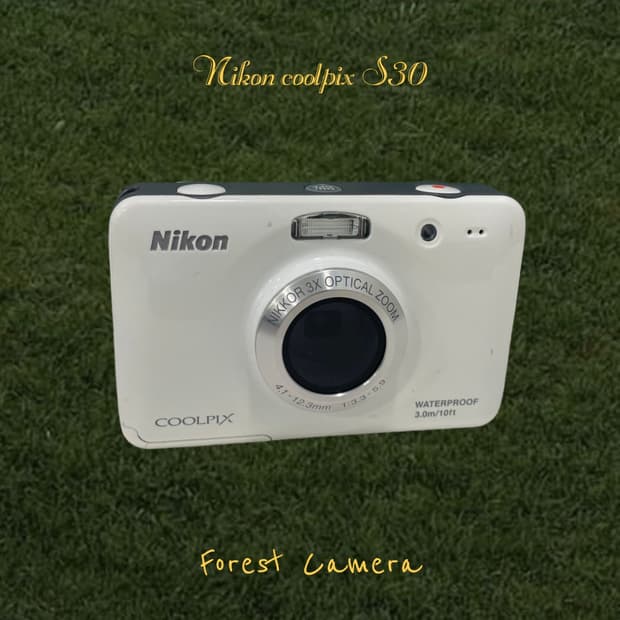 (소프트포커스) 니콘 쿨픽스 S30 디지털카메라 빈티지디카