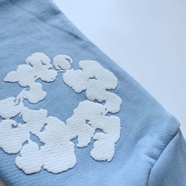 데님티어스 라이트블루 후드티 S